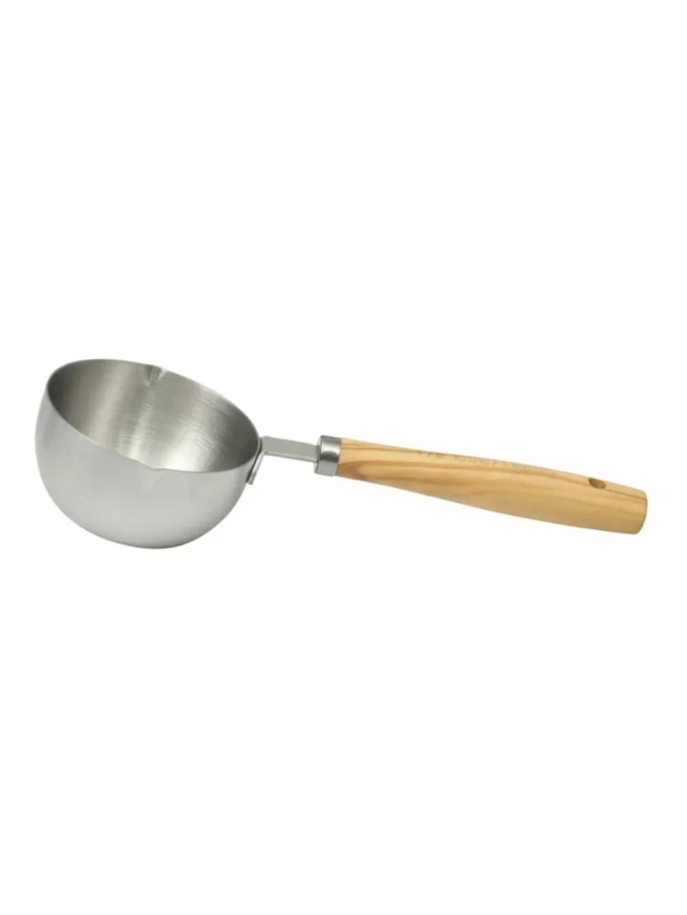 The Pioneer Woman Home Silver Olive Wood Stainless Steel Measuring Cups Set of 4